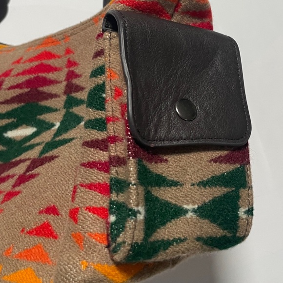 PENDLETON Vintage Aztec Wool Purse - Picture 5 of 8